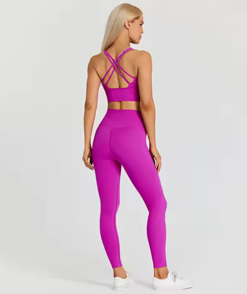 Savannah Sports Bra Sonic Pink