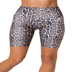 Biker Shorts Leopard