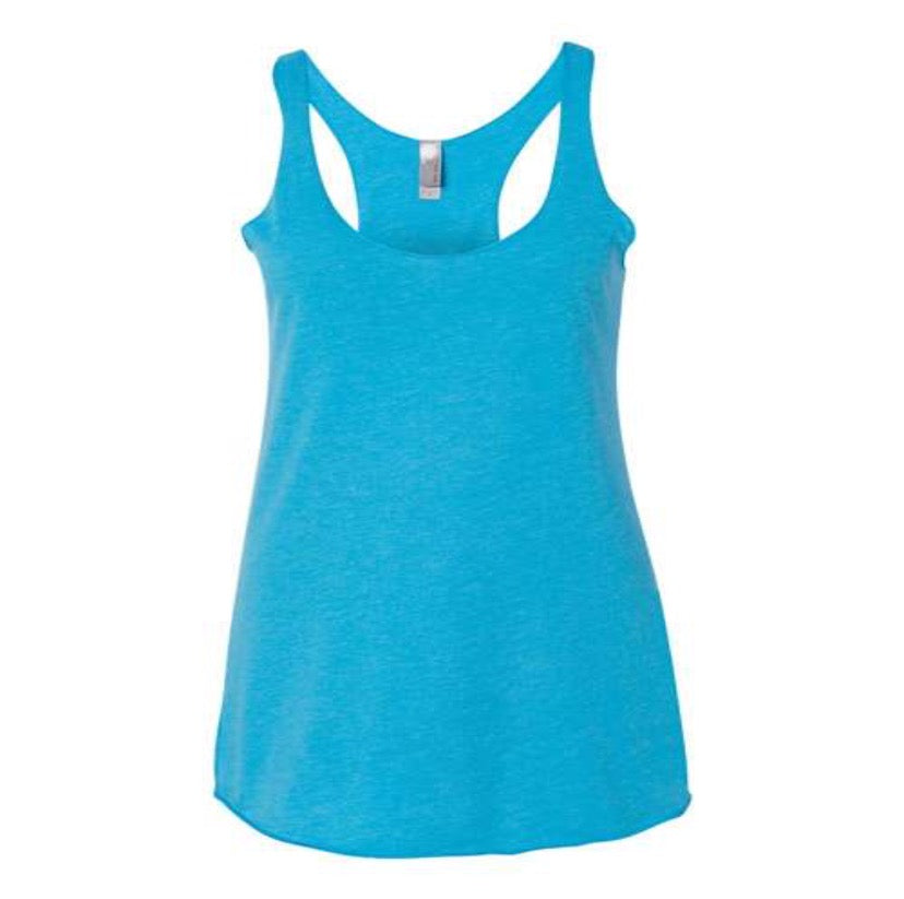 Tri-Blend Tank Blue