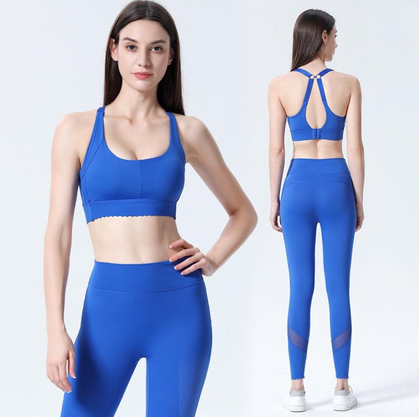 Lisa Sports Bra Royal Blue