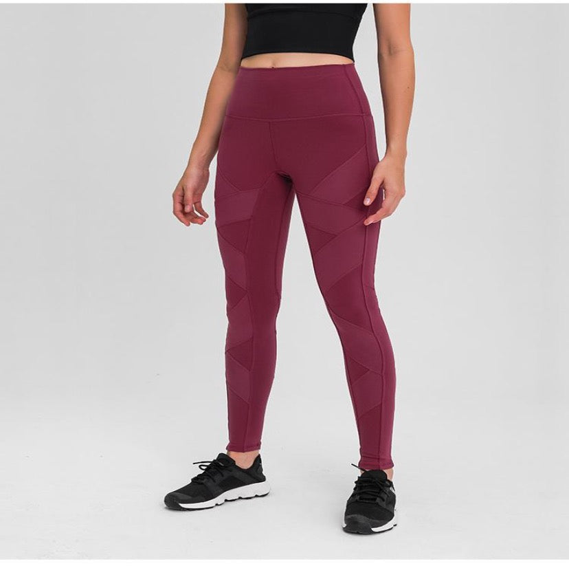 Kayla Leggings Wine