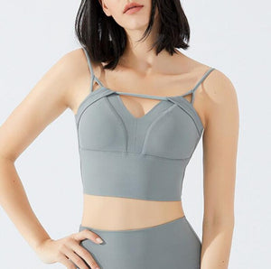 Katie Sports Bra Grey