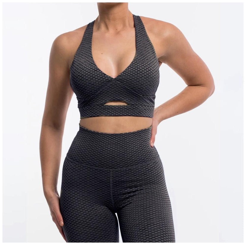 Valentina Sports Bra Black/Grey