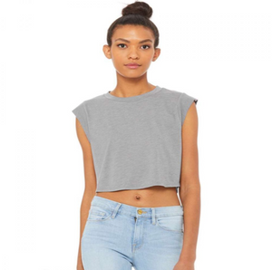 Carnival Lush Festival Cropped Tank Grey