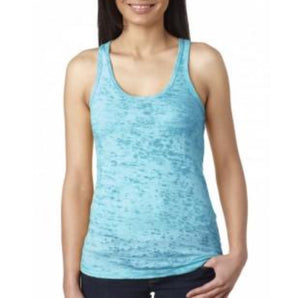 Classic Burnout Tank Tahiti Blue